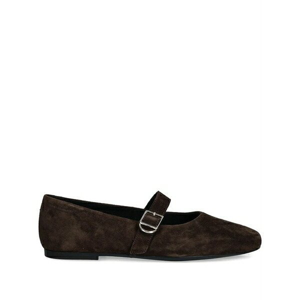 バガボンド レディース サンダル シューズ Jolin buckle-strap ballet flats Brown｜asty