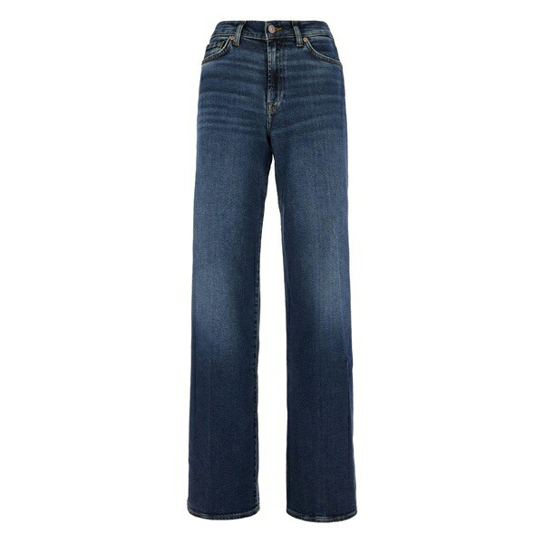 7フォーオールマンカインド レディース デニムパンツ ボトムス High-waisted jeans Blue|asty