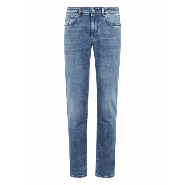 レアッシュ メンズ ジーンズズボン下 ボトムス Straight-leg jeans Blue