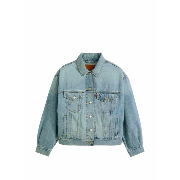 リーバイス レディース ジャケット&ブルゾン アウター '90s buttoned denim jacket Blue|asty