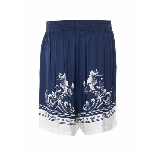 インノミネイト メンズ 心地好いズボン下 ボトムス Elasticated floral print shorts Blue