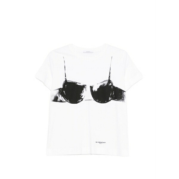 ジバンシー レディース ティーシャツ トップス Printed t-shirt White