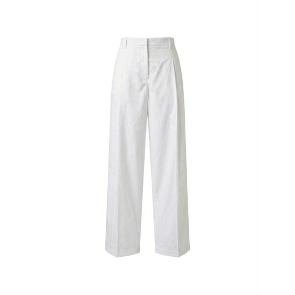 ヌメロ ヴェントゥーノ レディース カジュアルパンツ ボトムス Pleat trousers White｜asty