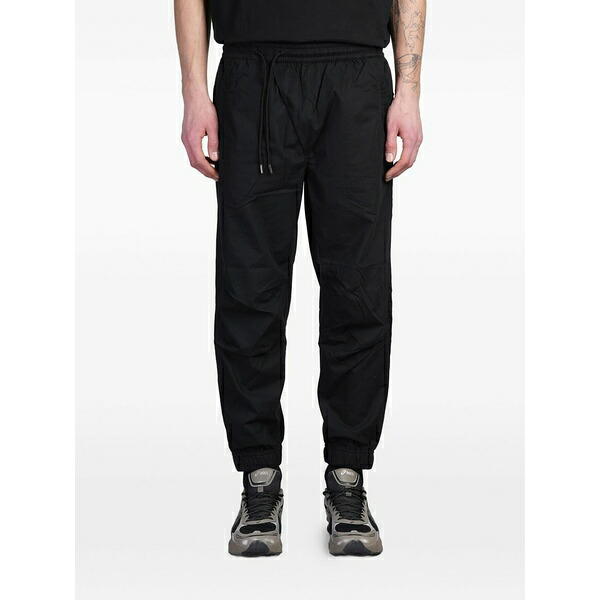 マハリシ メンズ 心地好いズボン下 ボトムス Asym trousers Black