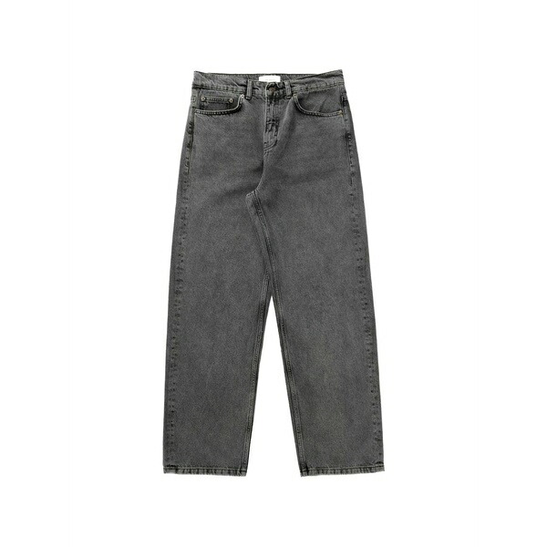 レ ドゥ メンズ デニムパンツ ボトムス Belt-loop straight jeans Grey|asty
