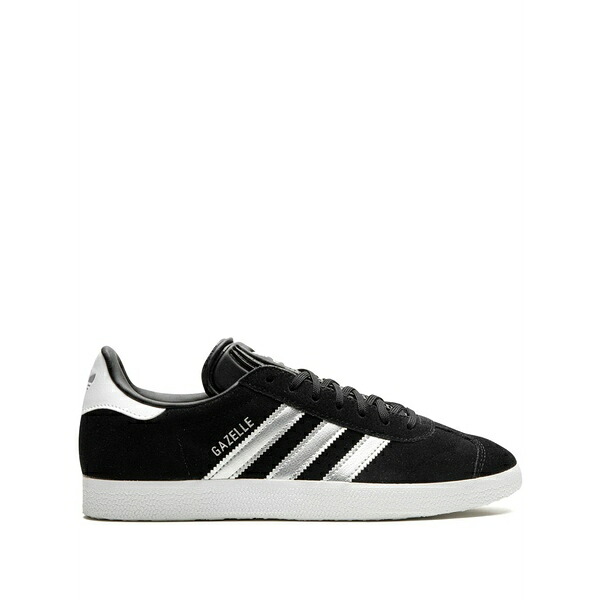 アディダス レディース スニーカー シューズ Gazelle \"black silver\" sneakers Black