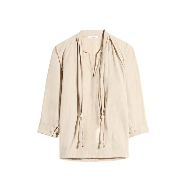 ルメール レディース シャツ トップス Scarf blouse Neutrals｜asty