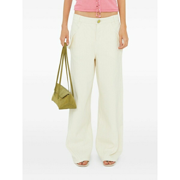 クリストファーエスバー レディース 心地好いズボン下 ボトムス Button-fastening trousers Neutrals