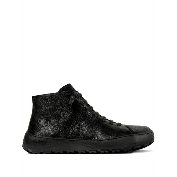 カンペール レディース ブーツ シューズ Peu serra lace-up zip boots Black