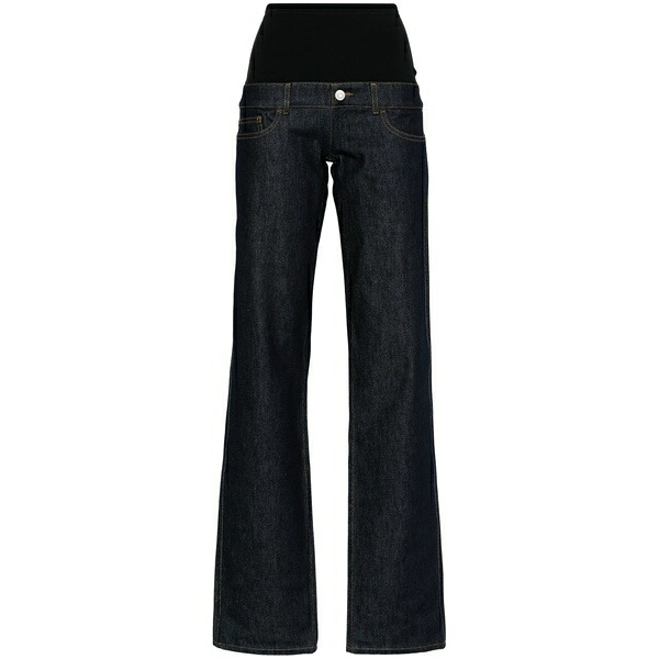 コペルニ レディース デニムパンツ ボトムス Jersey hybrid jeans  Blue