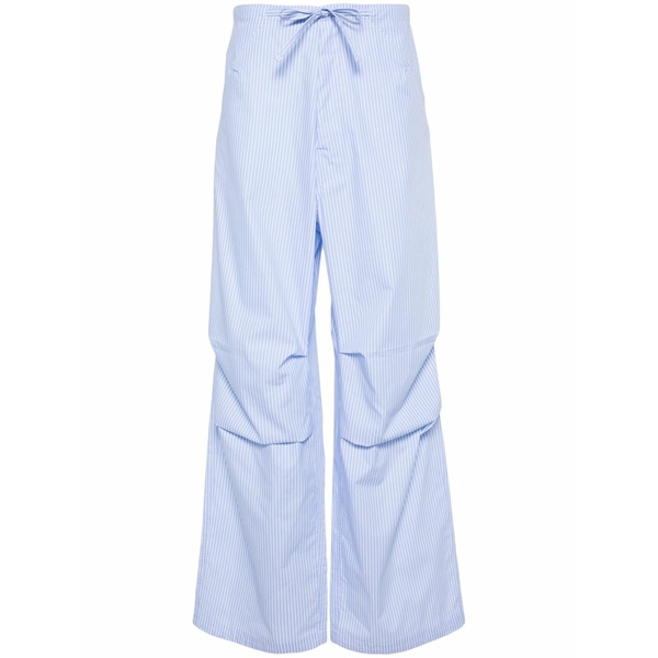 ダークパーク レディース カジュアルパンツ ボトムス Daisy pinstriped trousers Blue