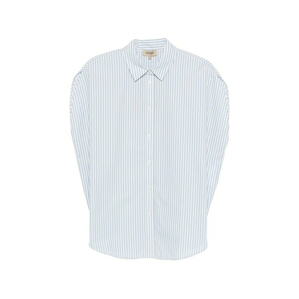 ウール リッチ レディース シャツ トップス Striped-pattern shirt White|asty