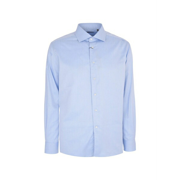 コルネリアーニ メンズ プルオーバー トップス Buttoned shirt Blue