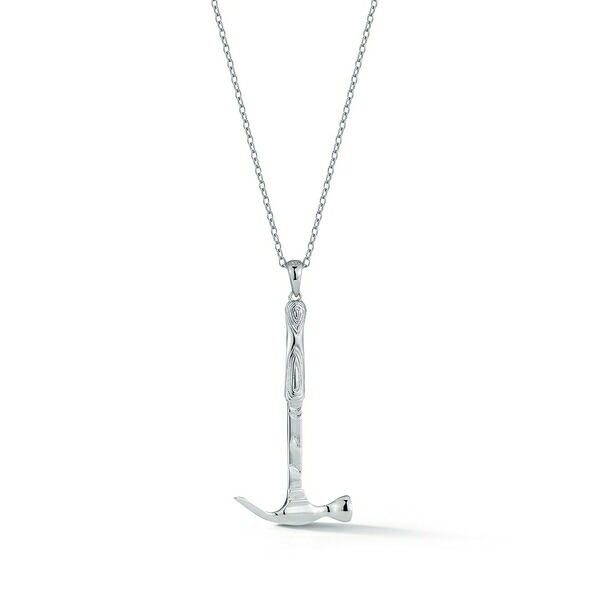 マッテオ メンズ 頸飾り・チョー鉄道車両 添え物 Hammer pendant necklace Silver