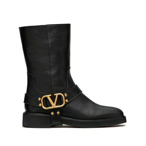 ヴァレンティノ ガラヴァーニ レディース ブーツ シューズ 30mm vlogo the bold edition ankle boots Black｜asty 118,900円