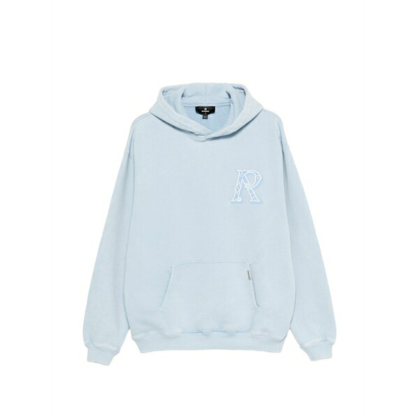 リプレゼント メンズ パーカー・スウェットシャツ アウター Western initial embroidered hoodie Blue｜asty