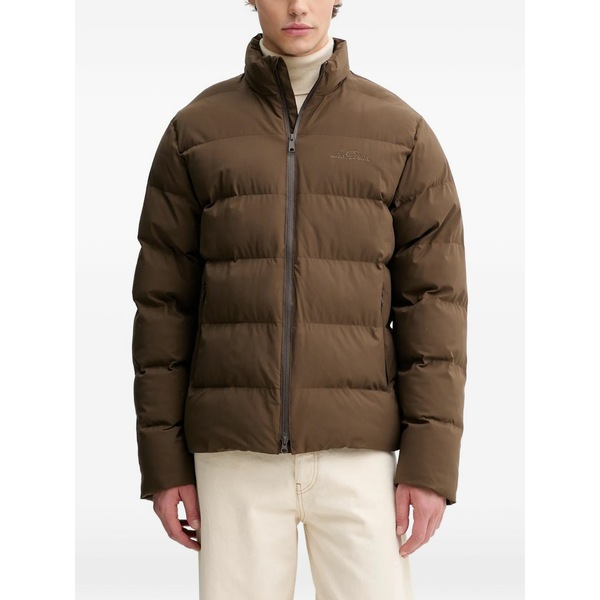レ ドゥ メンズ 上衣＆上衣 アウター Noor zip-up jacket Brown