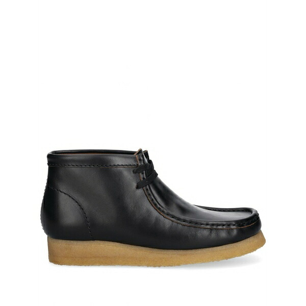 クラークス メンズ ブーツ シューズ Wallabee boots Black