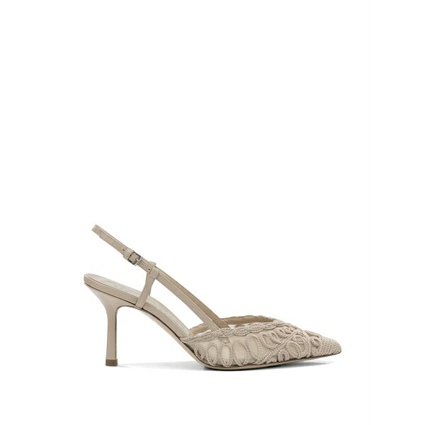 ニナリル レディース パンプス シューズ  crochet-knit slingback pumps Neutrals