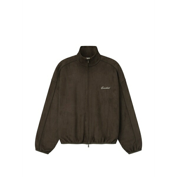 エフオージーエッセンシャルズ メンズ ジャケット＆ブルゾン アウター Essentials logo-embroidered jacket Brown｜asty 56,880円