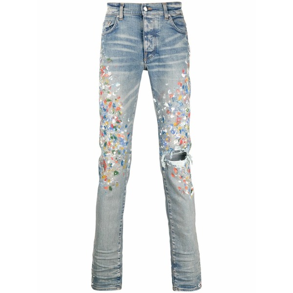 アミリ メンズ デニムパンツ ボトムス Painter skinny jeans Blue｜asty