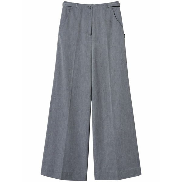 ツイン仕掛ける レディース 心地好いズボン下 ボトムス Myfo palazzo trousers Grey