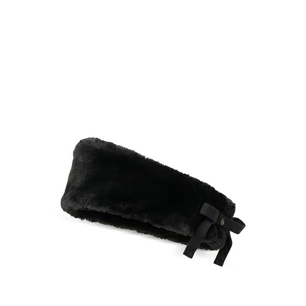 メゾンミッシェル  レディース 鳥打ち帽 付属物 Zaza bow hat Black