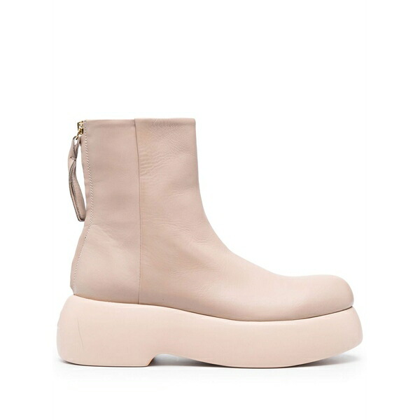 エージーエル レディース ブーツ シューズ Flatform ankle boots Pink