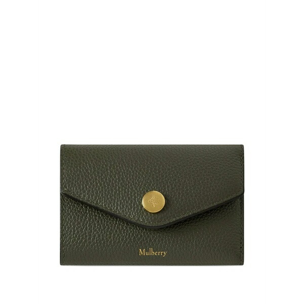 マルベリー レディース 財布 アクセサリー Juniper button zip wallet Green｜asty 59,290円
