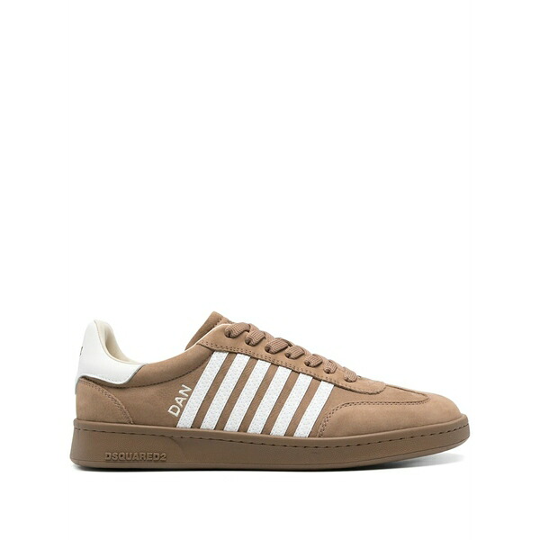 ディースクエアード メンズ スニーカー シューズ Boxer sneakers Brown|asty