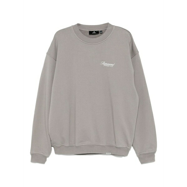 リプレゼント メンズ パーカー・スウェットシャツ アウター Logo-print sweatshirt Grey