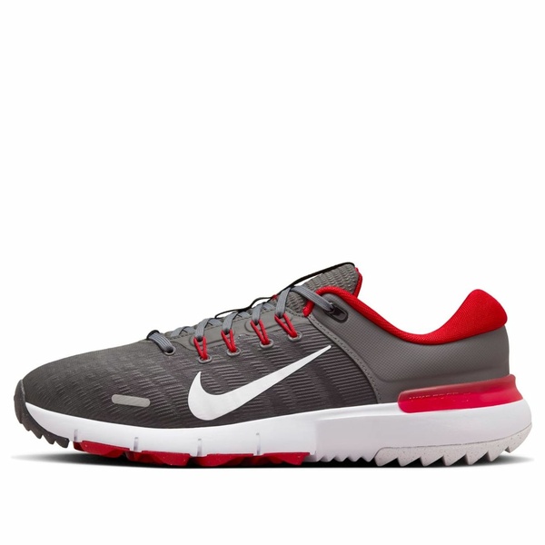 Nike ナイキ メンズ スニーカー  【Nike Free Golf Next Nature \u0027Iron Grey University Red\u0027 FN0332-002】  大きさ US_12(30.0糎)