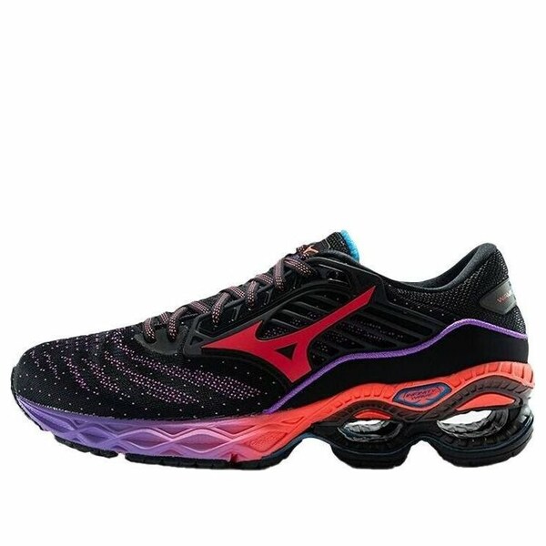 Mizuno ミズノ メンズ スニーカー  【Mizuno Wave Creation Black/Pink J1GD210163】  大きさ US_7(25.0糎)