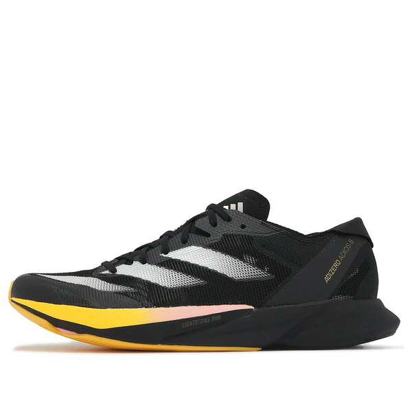 adidas アディダス メンズ スニーカー  【adidas Adizero Adios 8 \u0027Core Black Zero Metalic Spark\u0027 IG1540】  大きさ US_7(25.0糎)