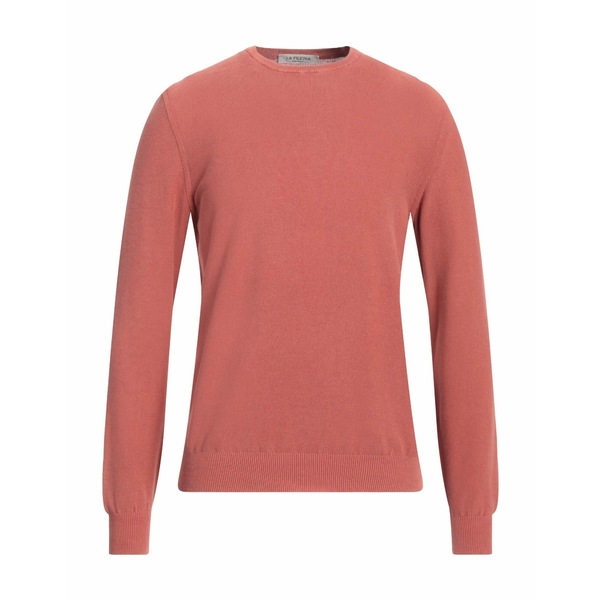 【貨物輸送無料】 ラ フィレリア メンズ 編み物\u0026プルオーバー アウター Sweaters Orange
