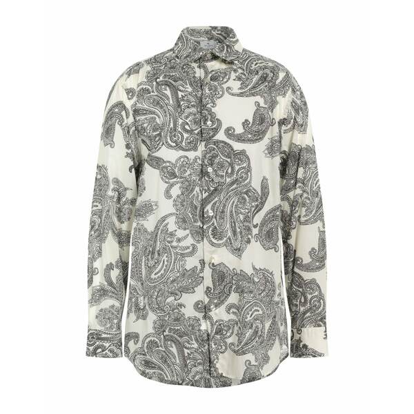 【送料無料】 エトロ メンズ シャツ トップス Shirts Grey|asty