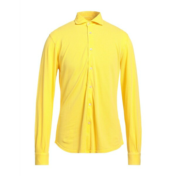 【送料無料】 フェデーリ メンズ シャツ トップス Shirts Orange｜asty