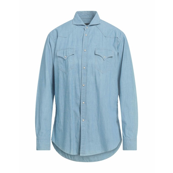 【送料無料】 ブライアン・デールズ メンズ シャツ トップス Denim shirts Blue