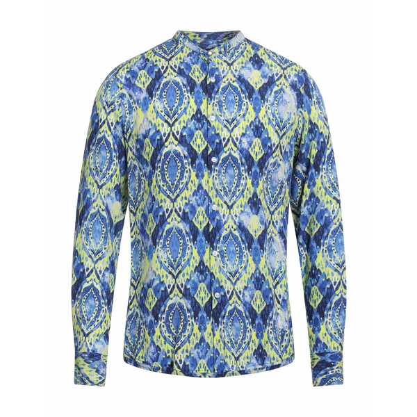 【送料無料】 エンアバンス メンズ シャツ トップス Shirts Blue｜asty