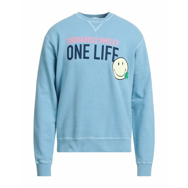 【送料無料】 ディースクエアード メンズ パーカー・スウェットシャツ アウター Sweatshirts Azure