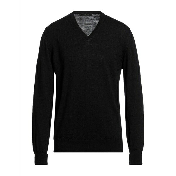 【貨物輸送無料】 アルファス テューディオ メンズ 編み物\u0026スウェーター アウター Sweaters Black