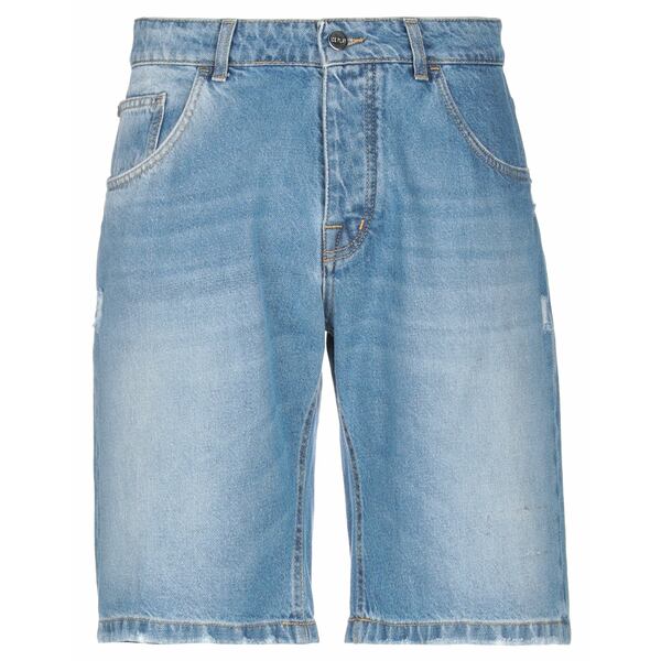 【送料無料】 アイスバーグ メンズ デニムパンツ ボトムス Denim shorts Blue