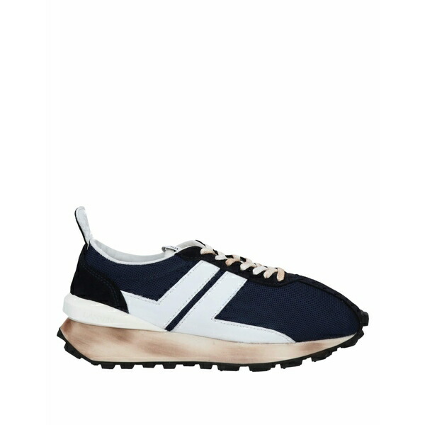 【貨物輸送無料】 ランバン メンズ スニーカー シューズ Sneakers Blue