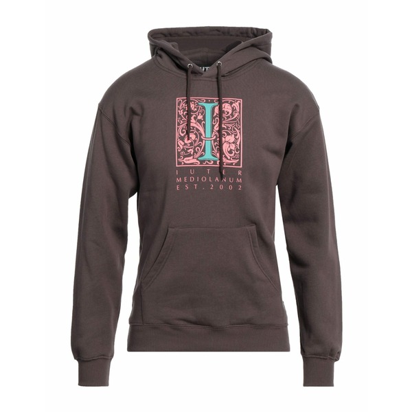 【送料無料】 アイウーター メンズ パーカー・スウェットシャツ アウター Sweatshirts Brown