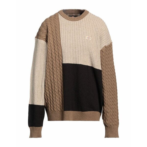 【貨物輸送無料】 ディッキーズ メンズ 編み物\u0026スウェーター アウター Sweaters Beige