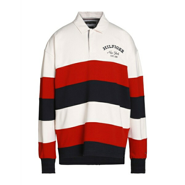 【貨物輸送無料】 トミー ヒルフィガー メンズ パーカー・スウェットシャツ アウター Sweatshirts Red