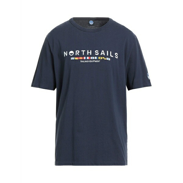 【送料無料】 ノースセール メンズ Tシャツ トップス T-shirts Blue