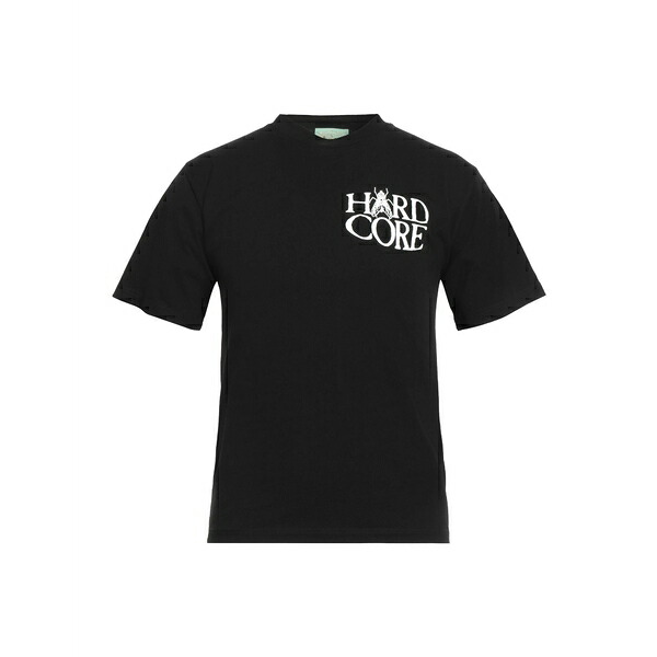 【送料無料】 アリーズ メンズ Tシャツ トップス T-shirts Black|asty