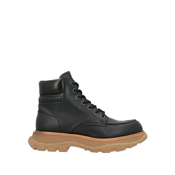 【貨物輸送無料】 マックイーン メンズ ブーツ シューズ Ankle boots Black
