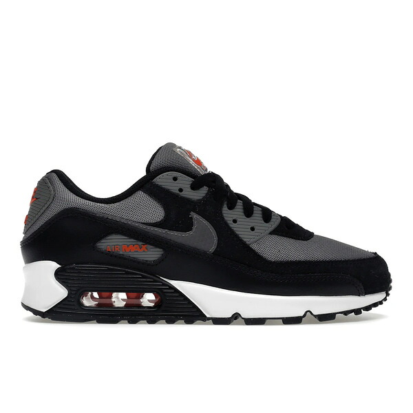 Nike ナイキ メンズ スニーカー  【Nike Air Max 90 Grey Black Red (2022)】  大いさ US_10(28.0糎) Grey/Black/Navy メンズ靴-靴-スニーカー